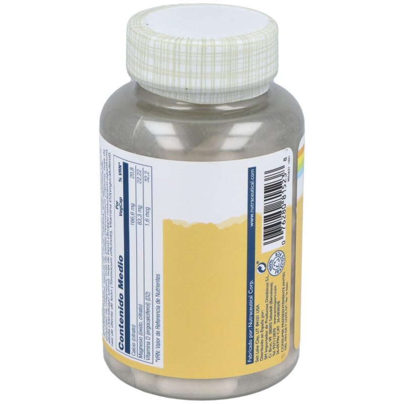 Calcio/magnesio 90cap - Solaray