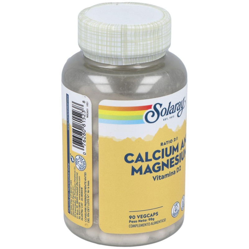Calcio/magnesio 90cap - Solaray