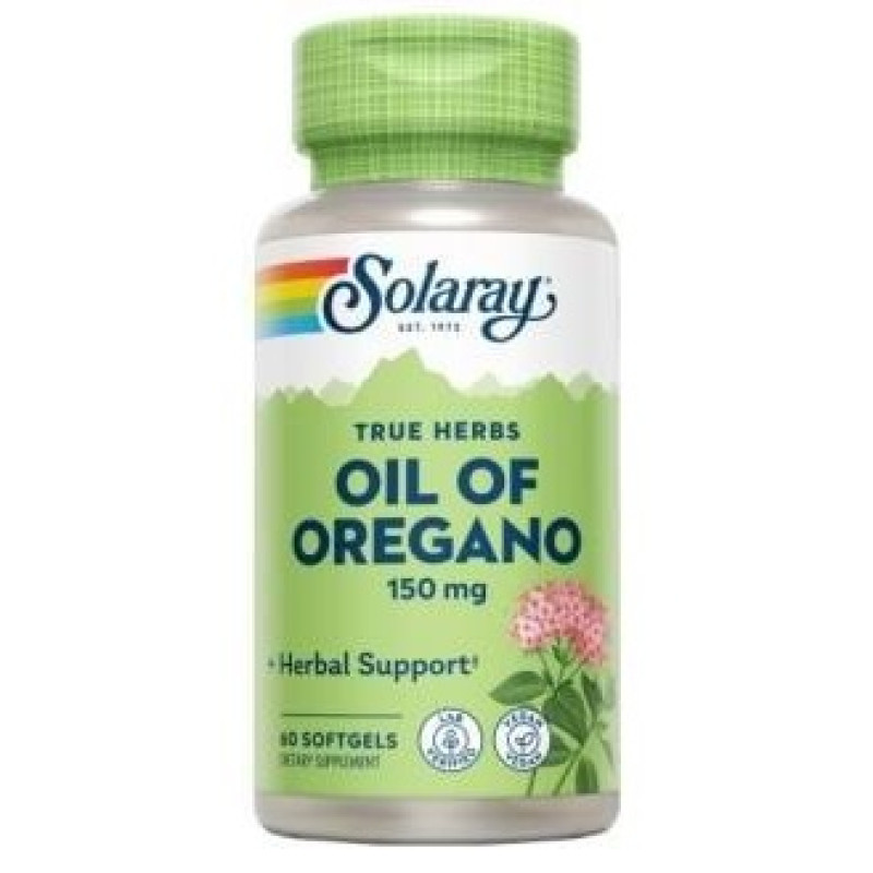 Oil Of Oregano 60 Perlas - Solaray