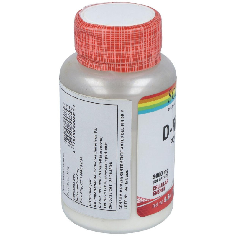 D - Ribose 150g - Solaray