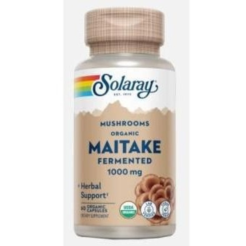 Maitake Fermentado 60caps - Solaray
