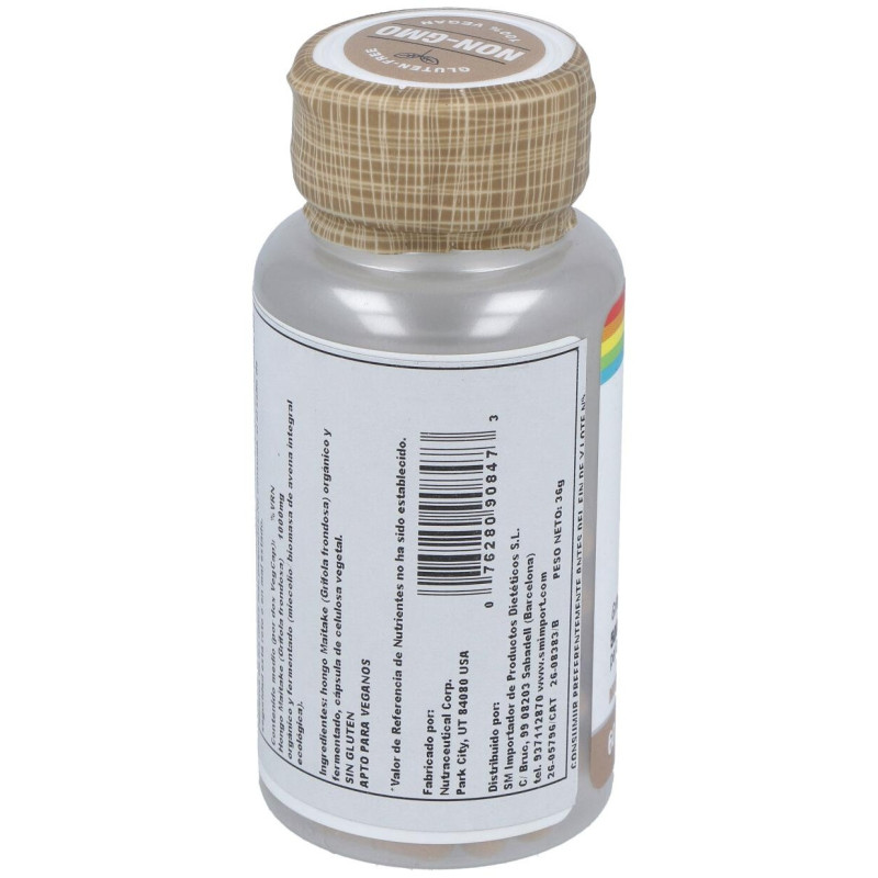 Maitake Fermentado 60caps - Solaray