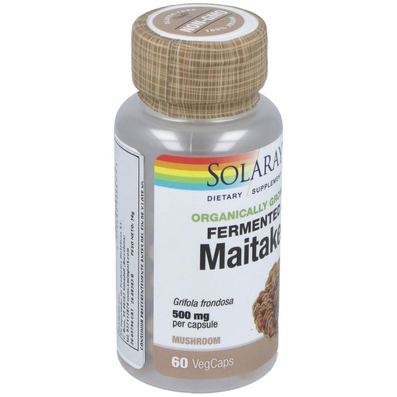 Maitake Fermentado 60caps - Solaray