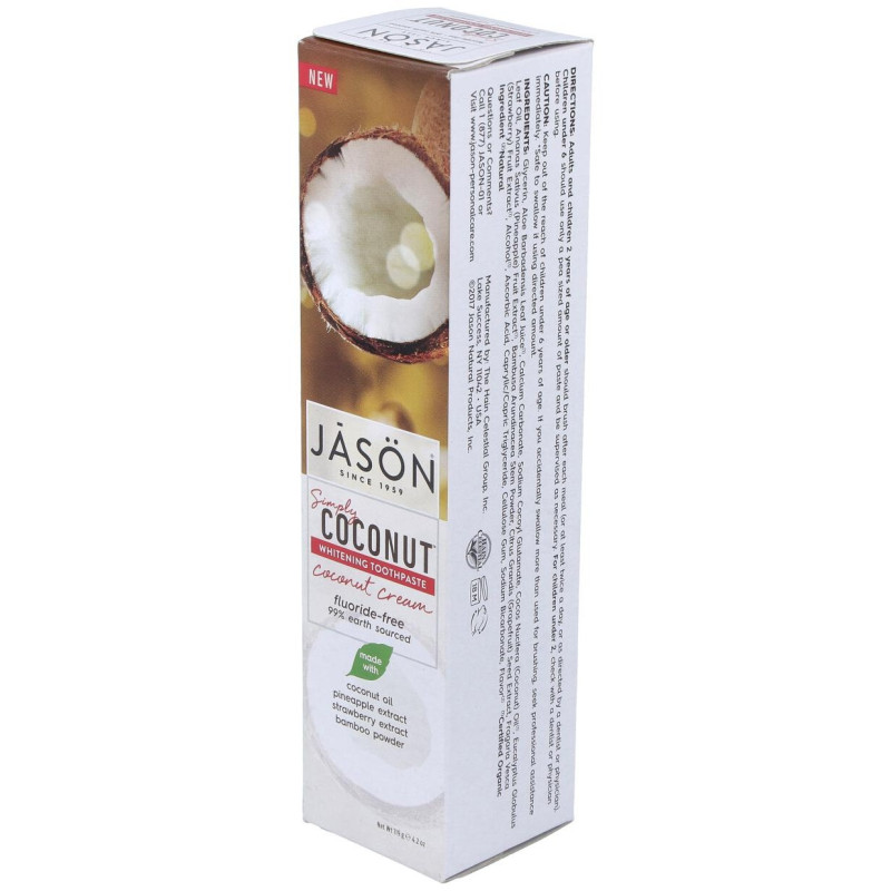 Dentifrico Crema De Coco 119Gr.