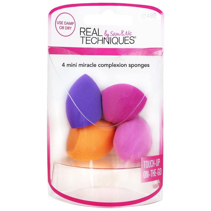 Miracle Complexion Mini Esponjas 4uds - Real Techniques