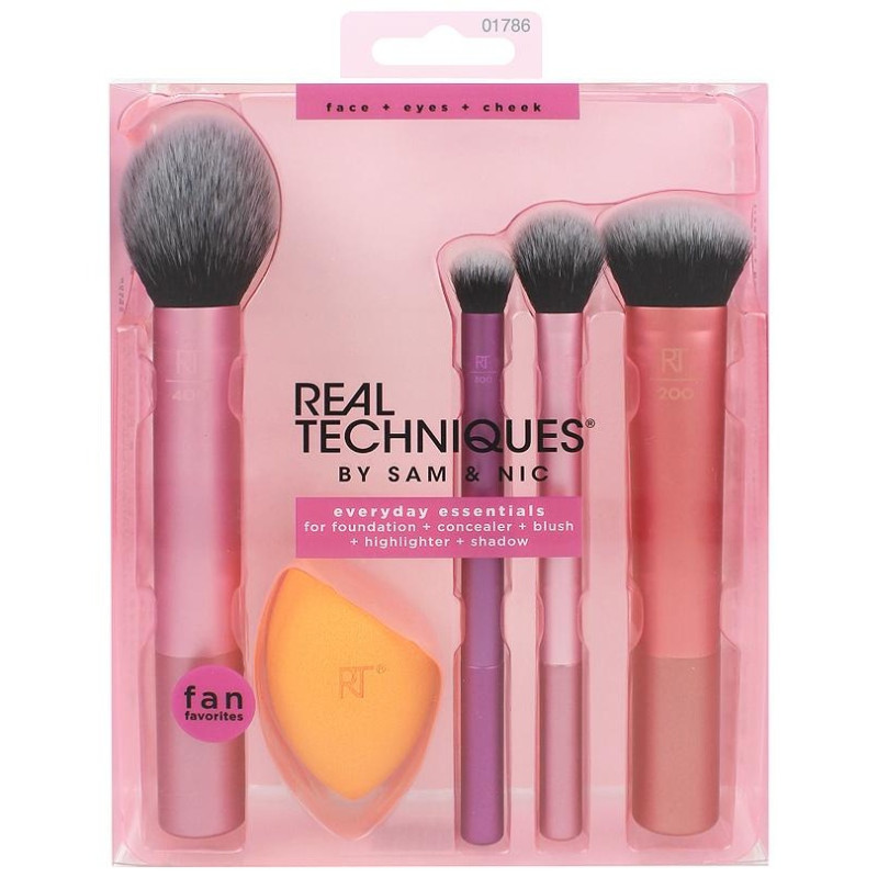 Kit Brochas Makeup Must Haves - Real Techniques