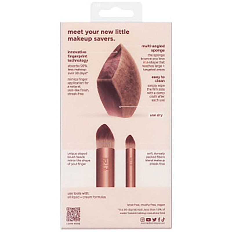 Makeupsaver Sponge + Brush Estuche 3 Pz