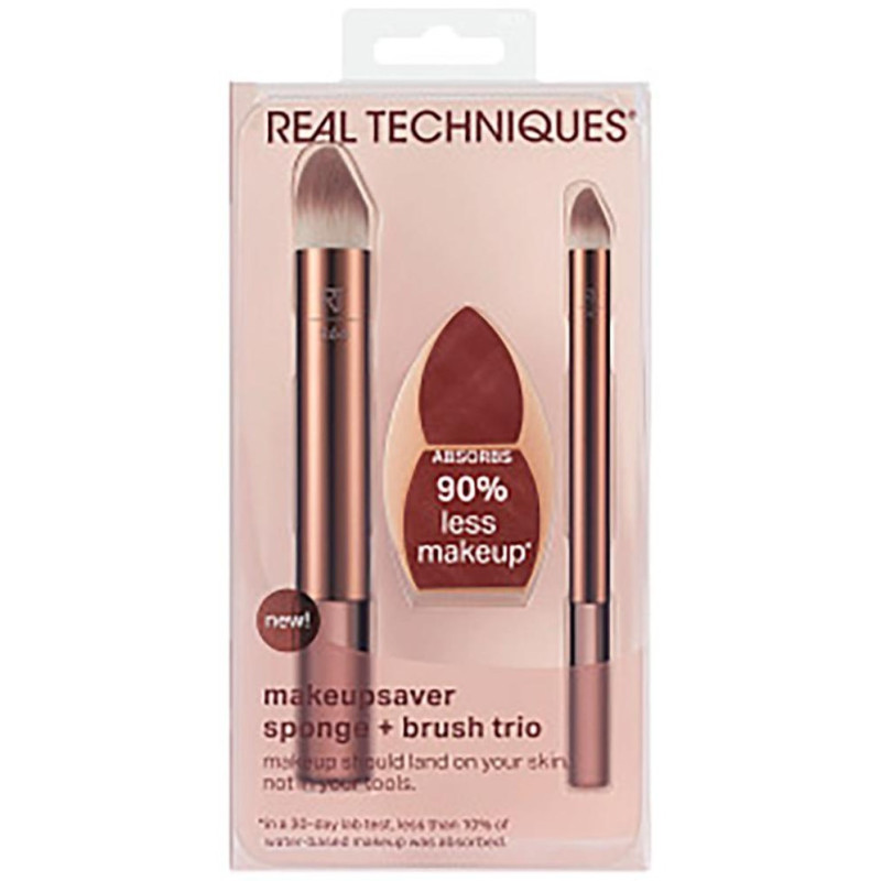 Makeupsaver Sponge + Brush Estuche 3 Pz
