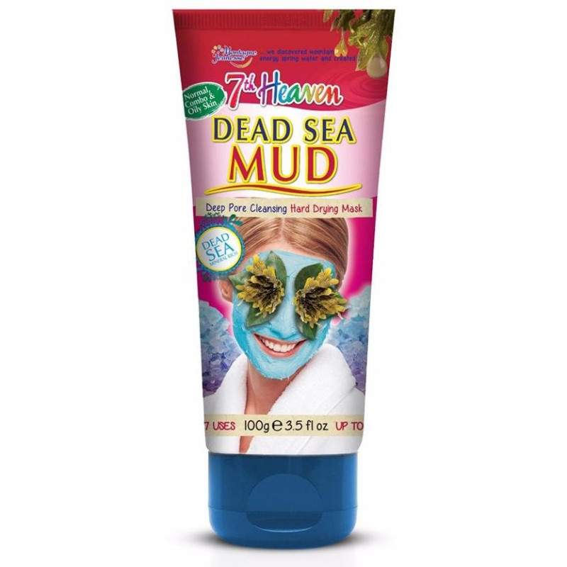 Dead Sea Mud Mascarilla Facial Limpiadora 100g - 7th Heaven