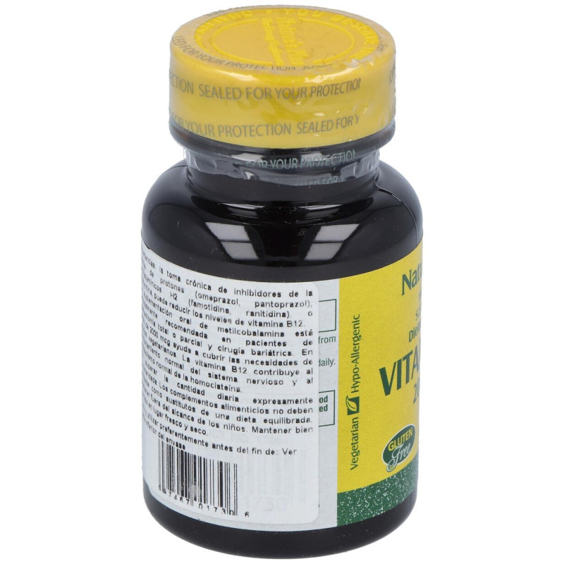 Nature's Plus Vitamina B12 2000mcg 60comp - Natures Plus