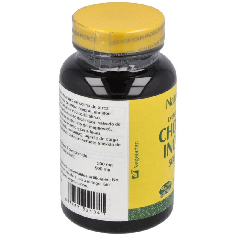 Colina + Inositol 500mg. 60comp - Natures Plus