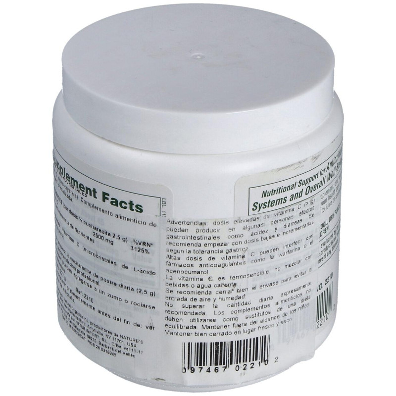 Naturesplus Vitamina C Microcristales 227G