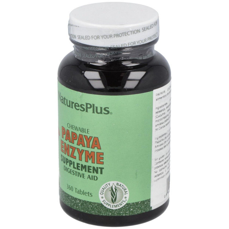 Naturesplus Papaya Enzyme 360comp - Natures Plus