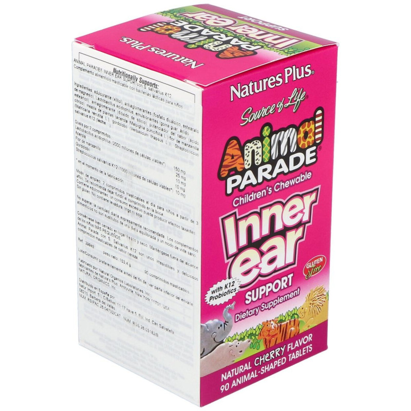 Naturesplus Animal Parade Inner Ear Support 90Comp