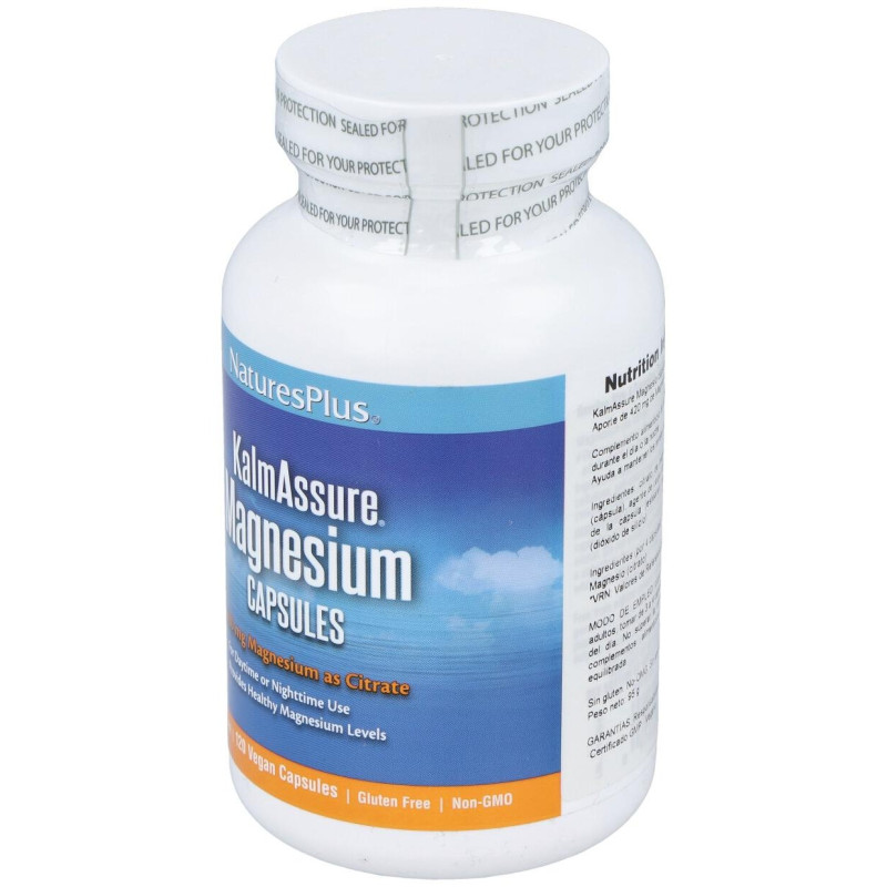 Kalmassure Magnesio 120cap - Natures Plus