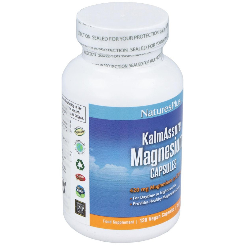Kalmassure Magnesio 120cap - Natures Plus