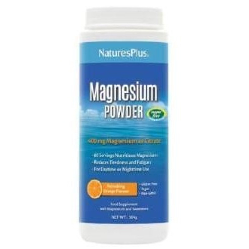 Naturesplus Kalmassure Magnesio Polvo 504g - Natures Plus
