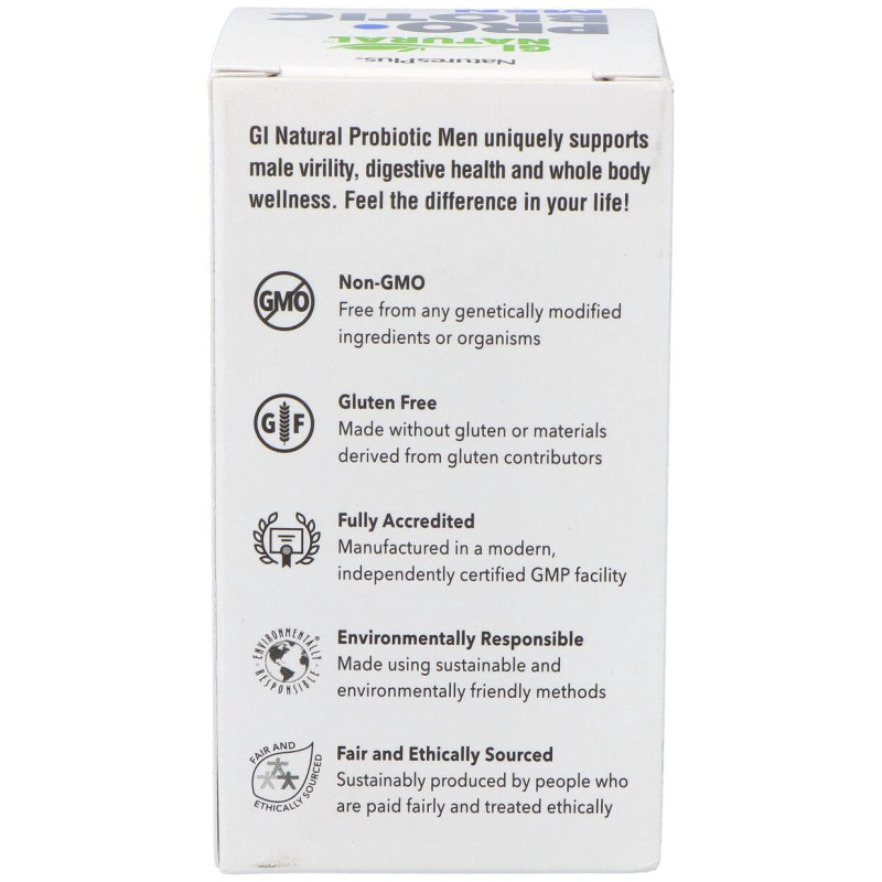 Gi Natural Probiotic Men 30Cap.