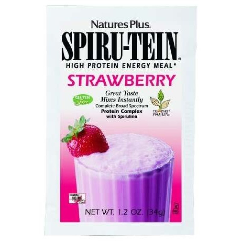 Nature's Plus Spiru Tein Fresa Sobre 3g - Natures Plus