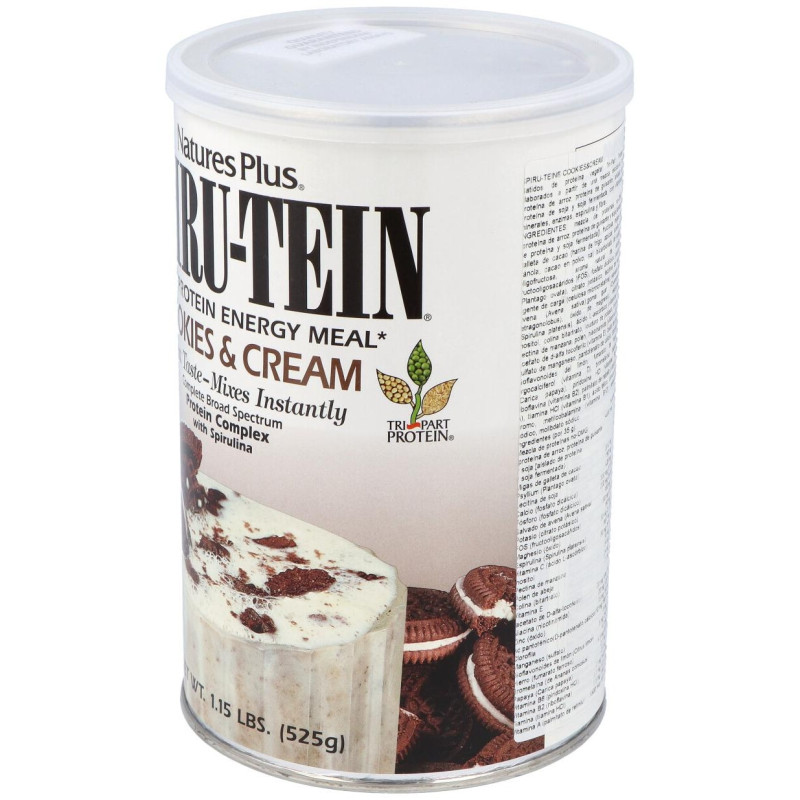 Nature'S Plus Spiru Tein Cookies Y Cream 525G