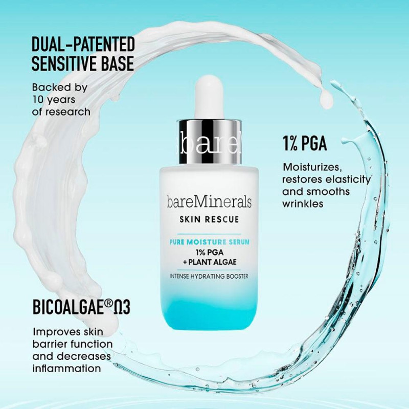 Skin Rescue Pure Moisture Serum Sérum Hidratante 30 ml - Bare Minerals