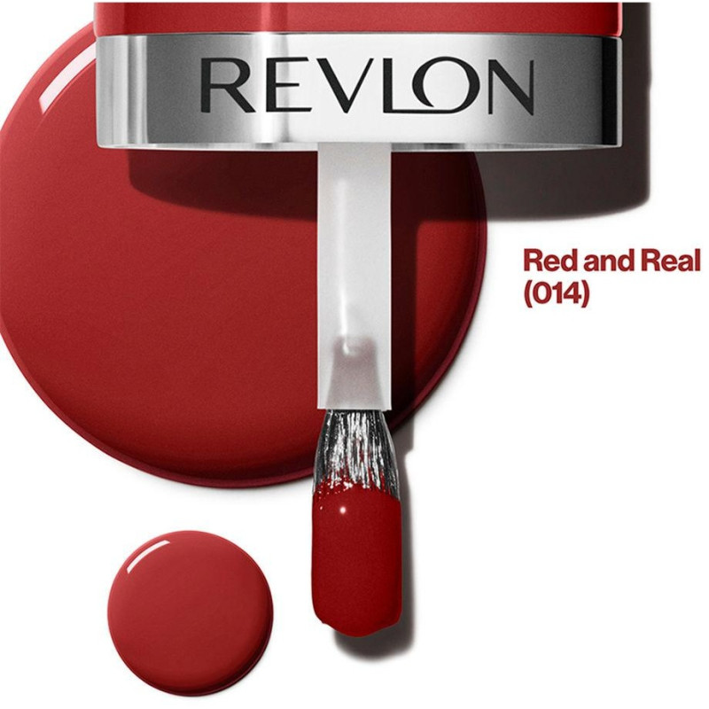 Ultra Hd Snap! Nail Polish 014 Red And Real 8ml - Revlon