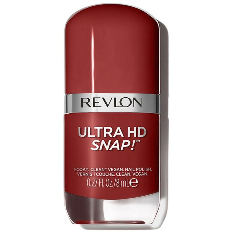 Ultra Hd Snap! Nail Polish 014 Red And Real 8ml - Revlon