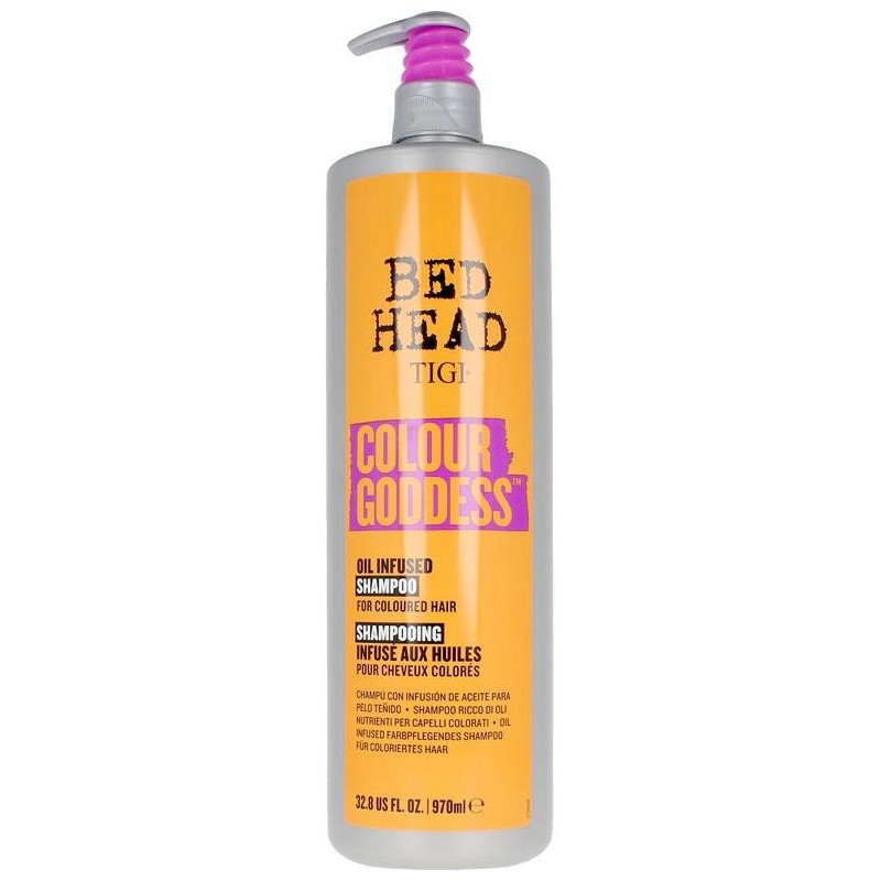 Bed Head Colour Goddess Oil Infused Champú 970ml - Tigi