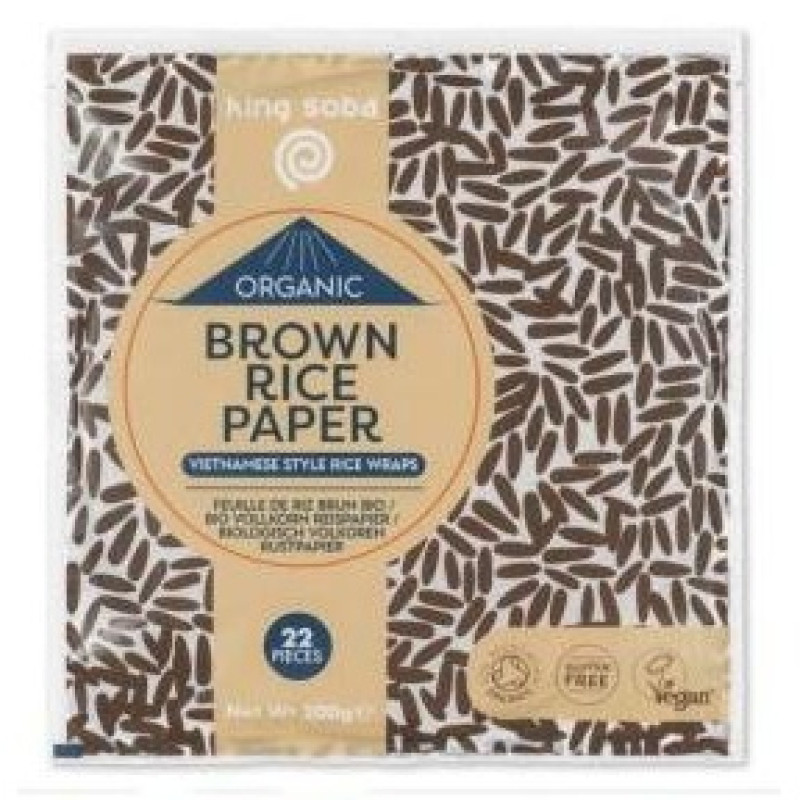 Papel de Arroz Bio 200g - King Soba