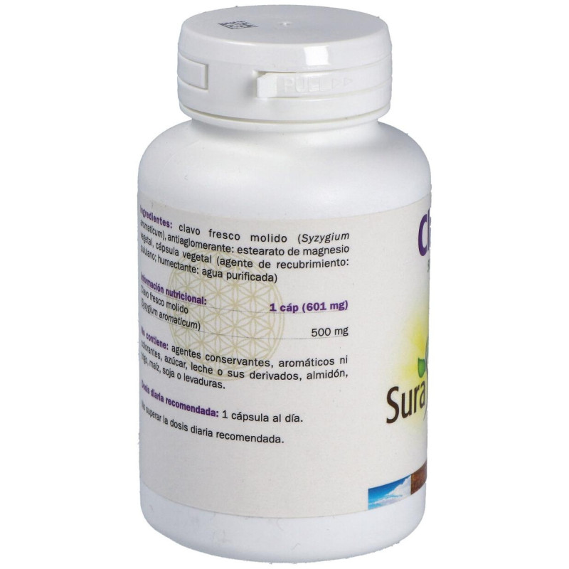Clavo 500mg 100caps - Sura Vitasan