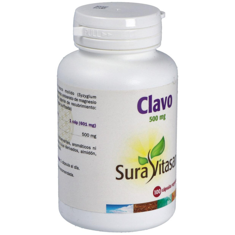 Clavo 500mg 100caps - Sura Vitasan