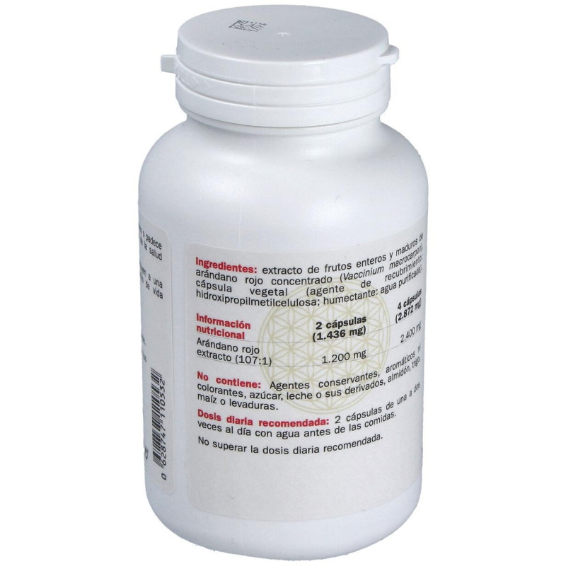 Arandano Rojo 600mg 60caps - Sura Vitasan
