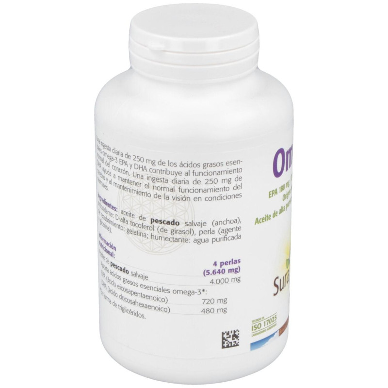 Omega 3 1200mg. 120perlas - Sura Vitasan