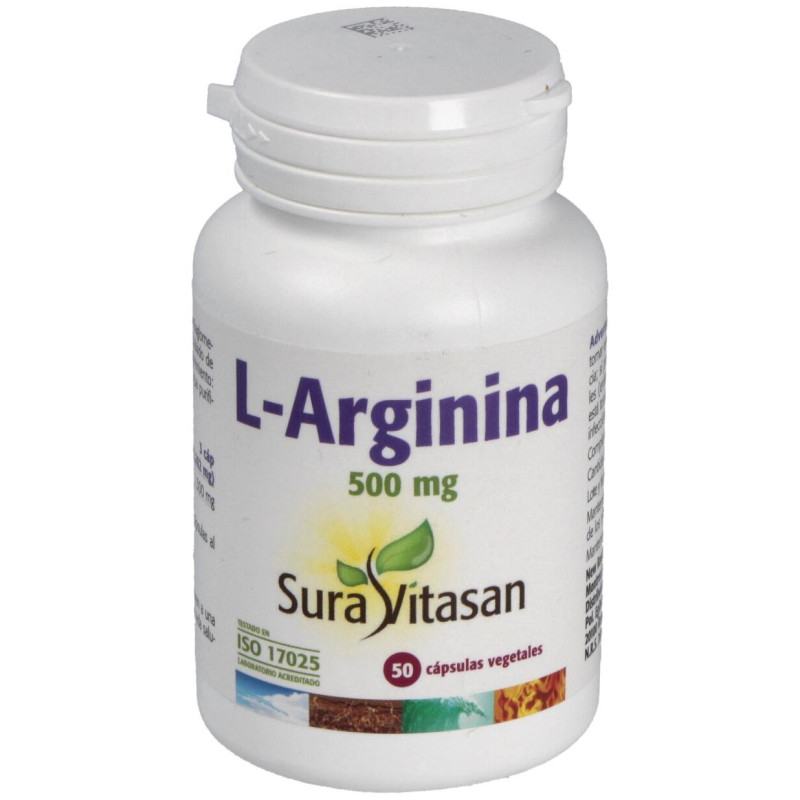 L - Arginina 500mg. 50cap - Sura Vitasan