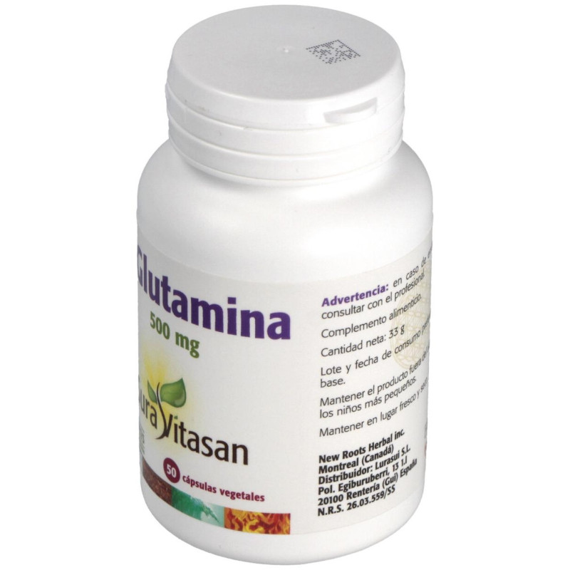 Glutamina 500mg 50caps - Sura Vitasan