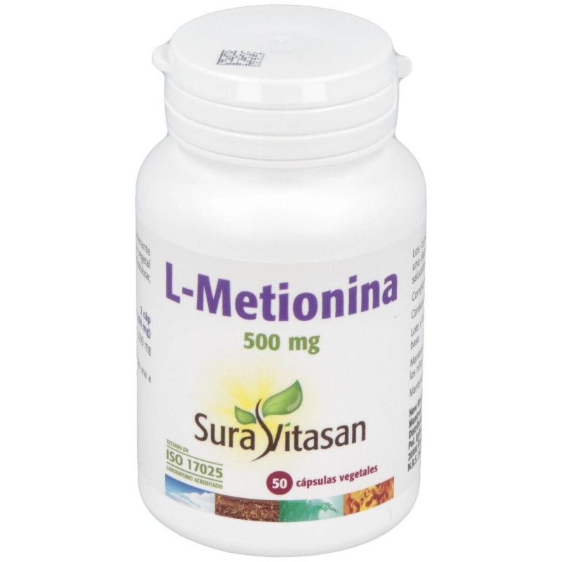 L - Metionina 500mg. 50cap - Sura Vitasan