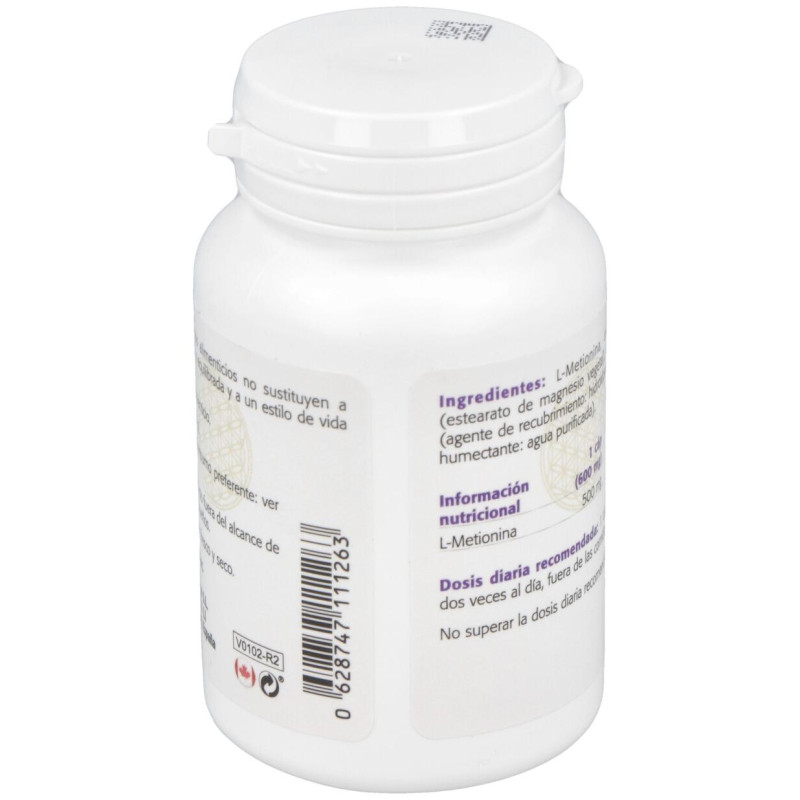 L - Metionina 500mg. 50cap - Sura Vitasan