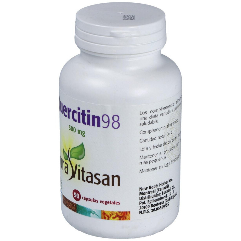 Quercitin 98 90 Cápsulas - Sura Vitasan