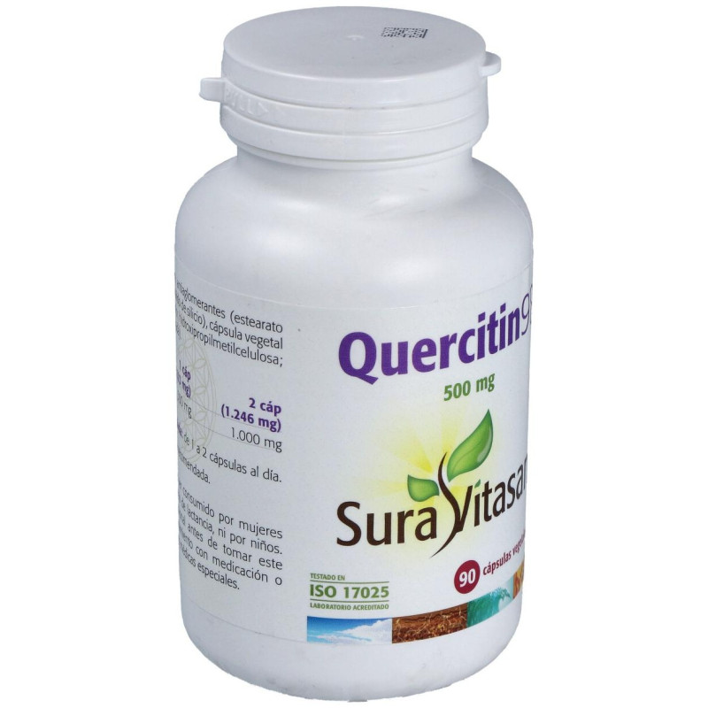 Quercitin 98 90 Cápsulas - Sura Vitasan