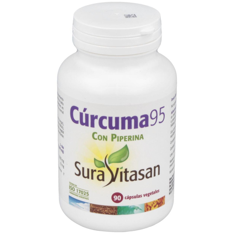 Cúrcuma 95 90 Cápsulas - Sura Vitasan