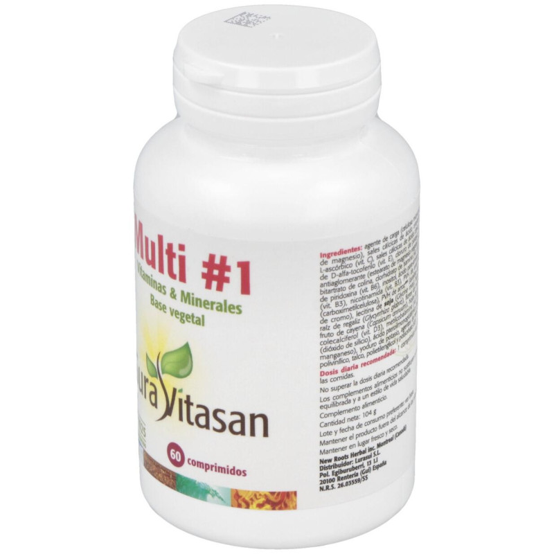 Multivitamins y Minerals 60comp - Sura Vitasan