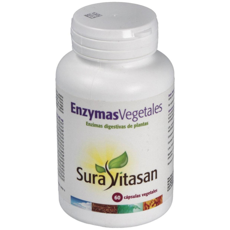 Enzymas Vegetales 60cap - Sura Vitasan