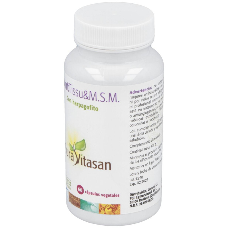 Yoint - Tissu y M.s.m. con Harpagophytum 60cap. 2 - Sura Vitasan