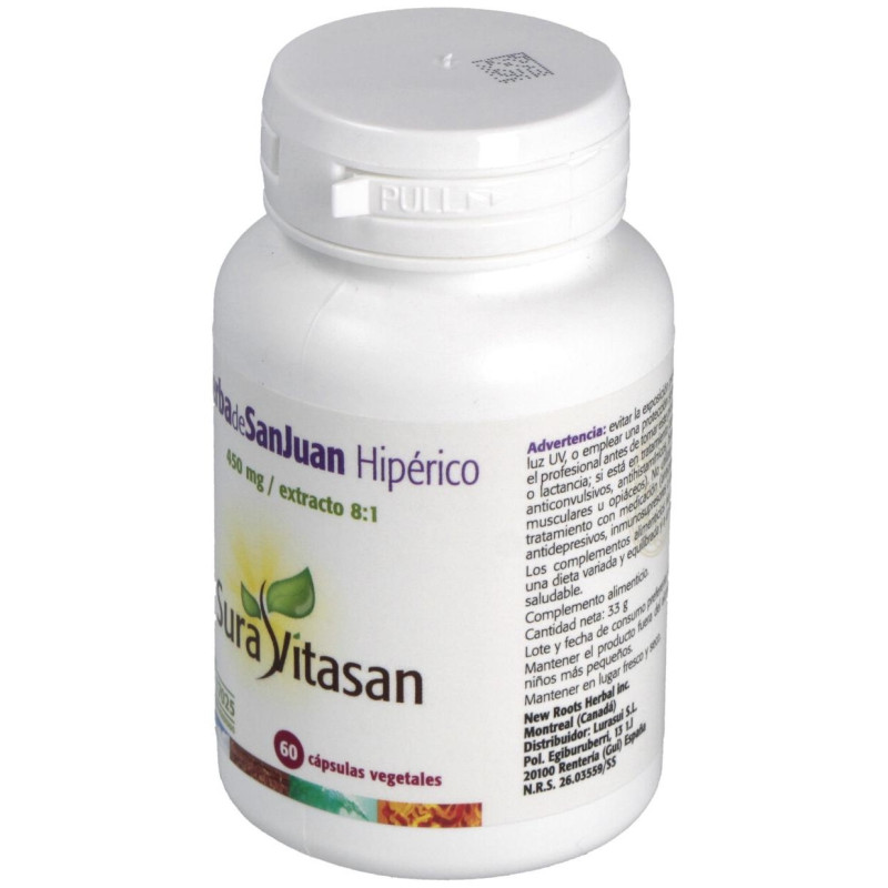 Sura Vitasan Hierba De San Juan Hiperico 60Caps