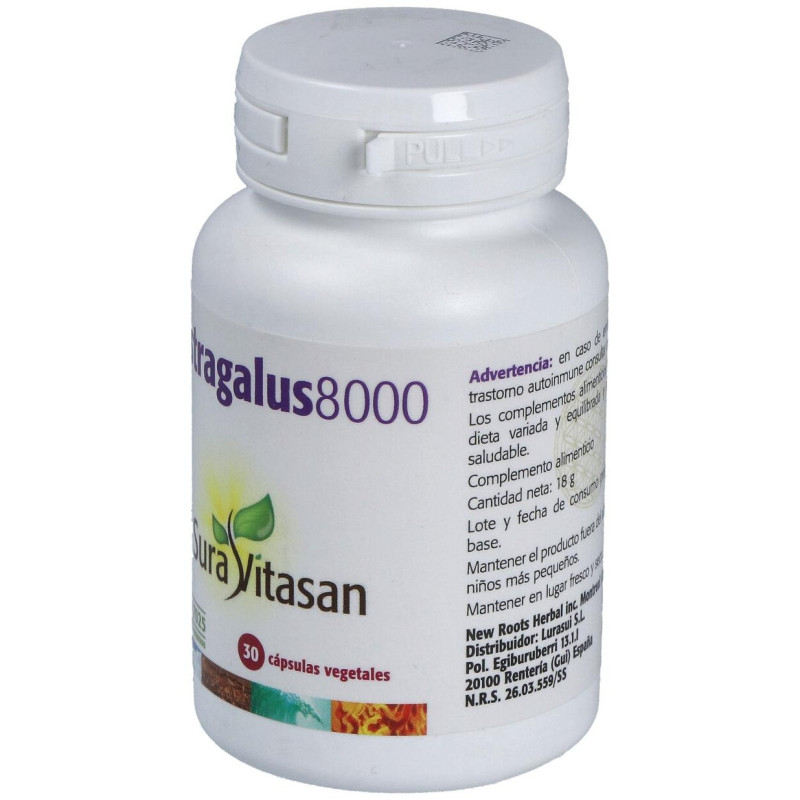 Astrágalus 8000 30 Cápsulas - Sura Vitasan