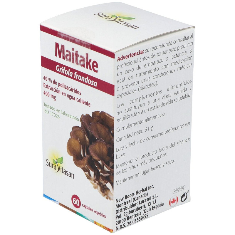 Maitake 60caps - Sura Vitasan