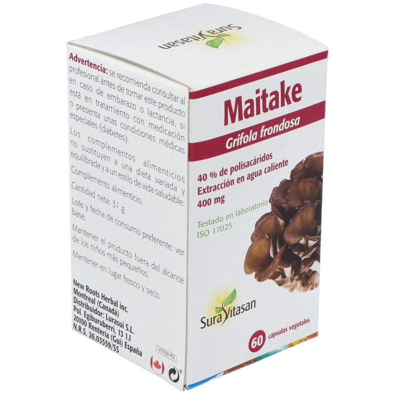 Maitake 60caps - Sura Vitasan