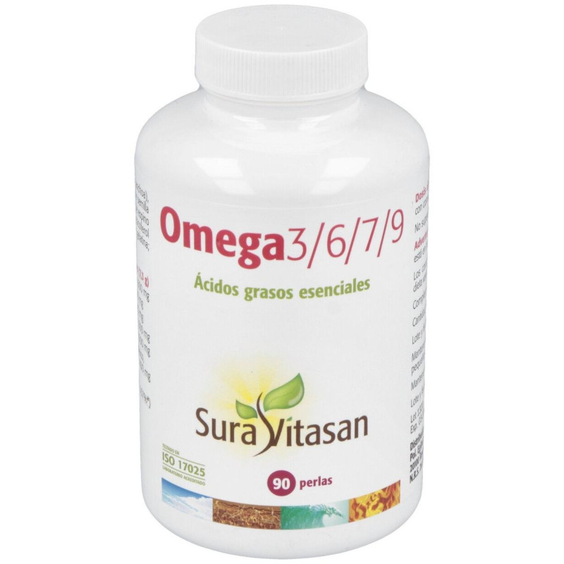 Omega 3/6/7/9 90 Perlas - Sura Vitasan