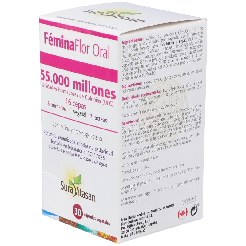 Femina Flor Oral 30caps - Sura Vitasan