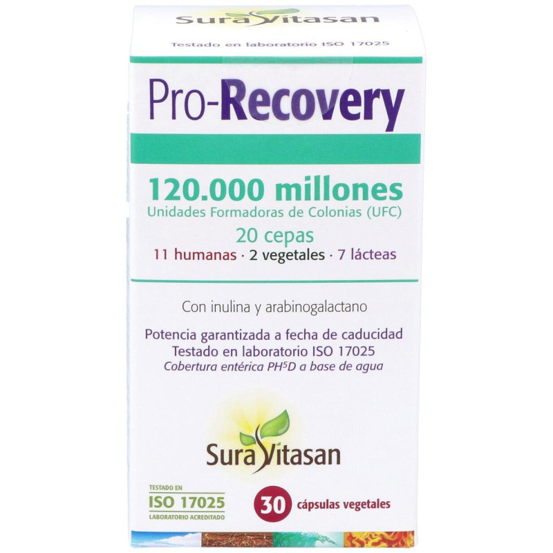 Pro - Recovery Vegetales 30caps - Sura Vitasan